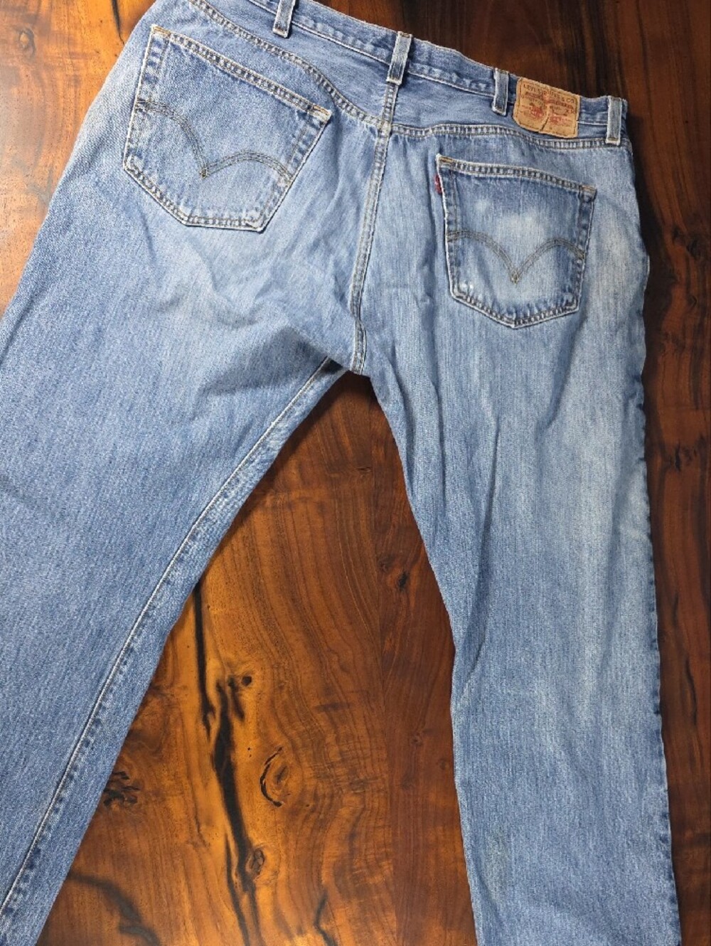 Levi's 501🔥 Y2k Distressed Street Wear🔥Pocket Patina🔥